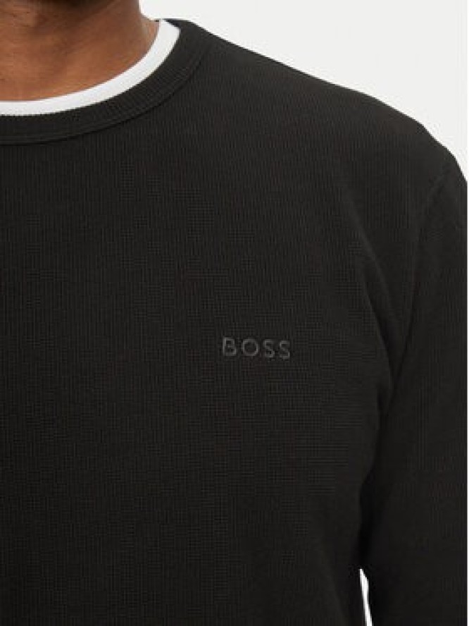 BOSS Longsleeve Tempesto 50520725 Czarny Regular Fit