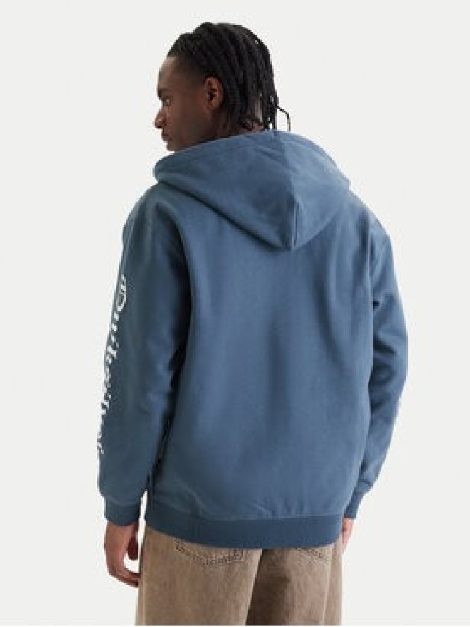 Quiksilver Bluza Old English EQYFT05156 Niebieski Oversize