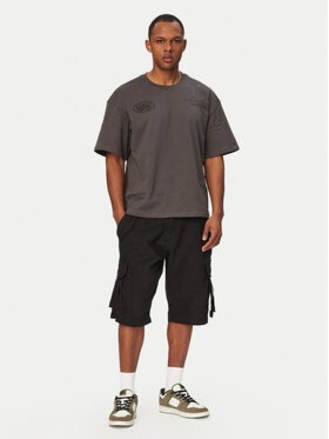 Alpha Industries T-Shirt World Logo 258514 Szary Regular Fit