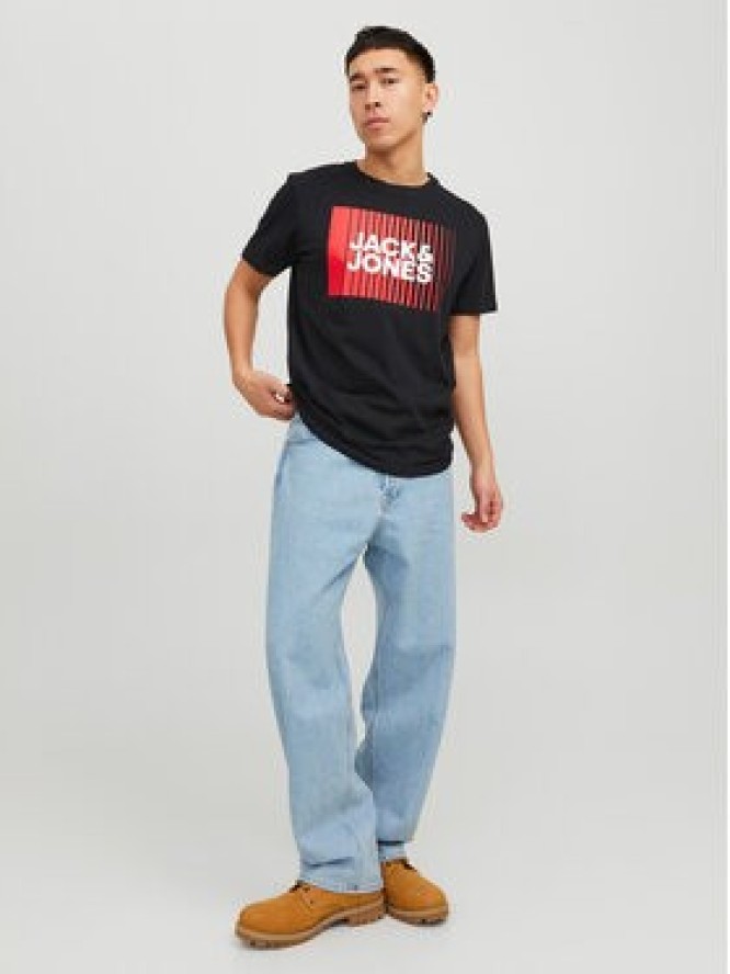 Jack & Jones T-Shirt Corp 12233999 Czarny Standard Fit