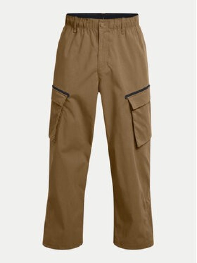 Under Armour Spodnie materiałowe Unstoppable 1388827 Brązowy Loose Fit