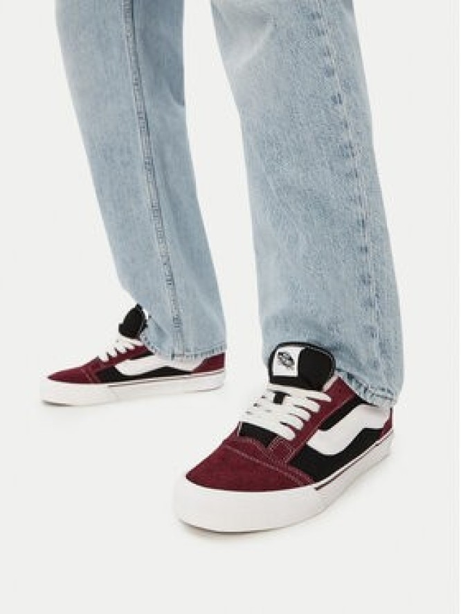 Vans Tenisówki Knu Skool VN000D2202Y1 Bordowy