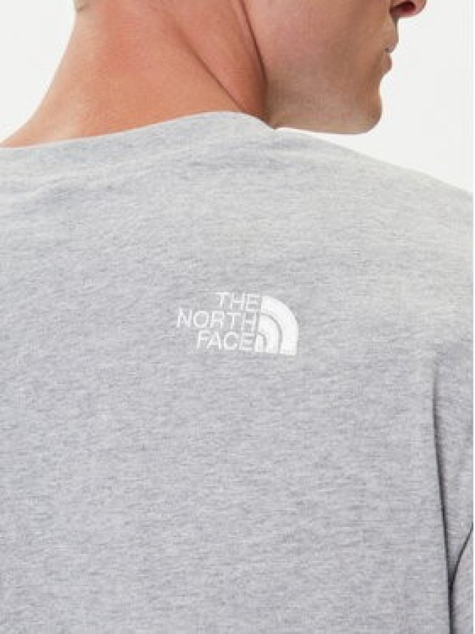 The North Face T-Shirt Simple Dome NF0A87NR Szary Oversize