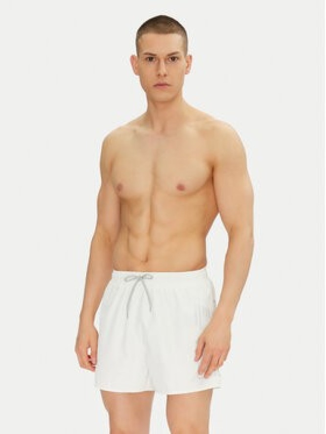 EA7 Emporio Armani Szorty kąpielowe 7M000550 AF14497 F0065 Biały Regular Fit