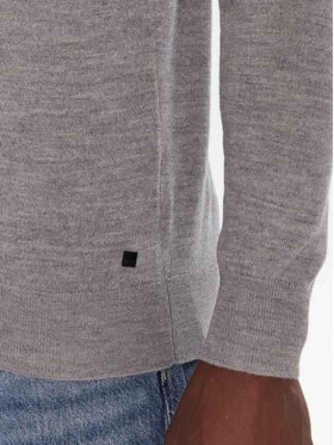 KARL LAGERFELD Sweter 655005 554399 Szary Slim Fit