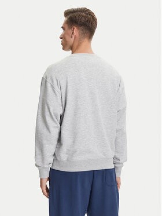 New Balance Bluza Small Logo MT41507 Szary Relaxed Fit