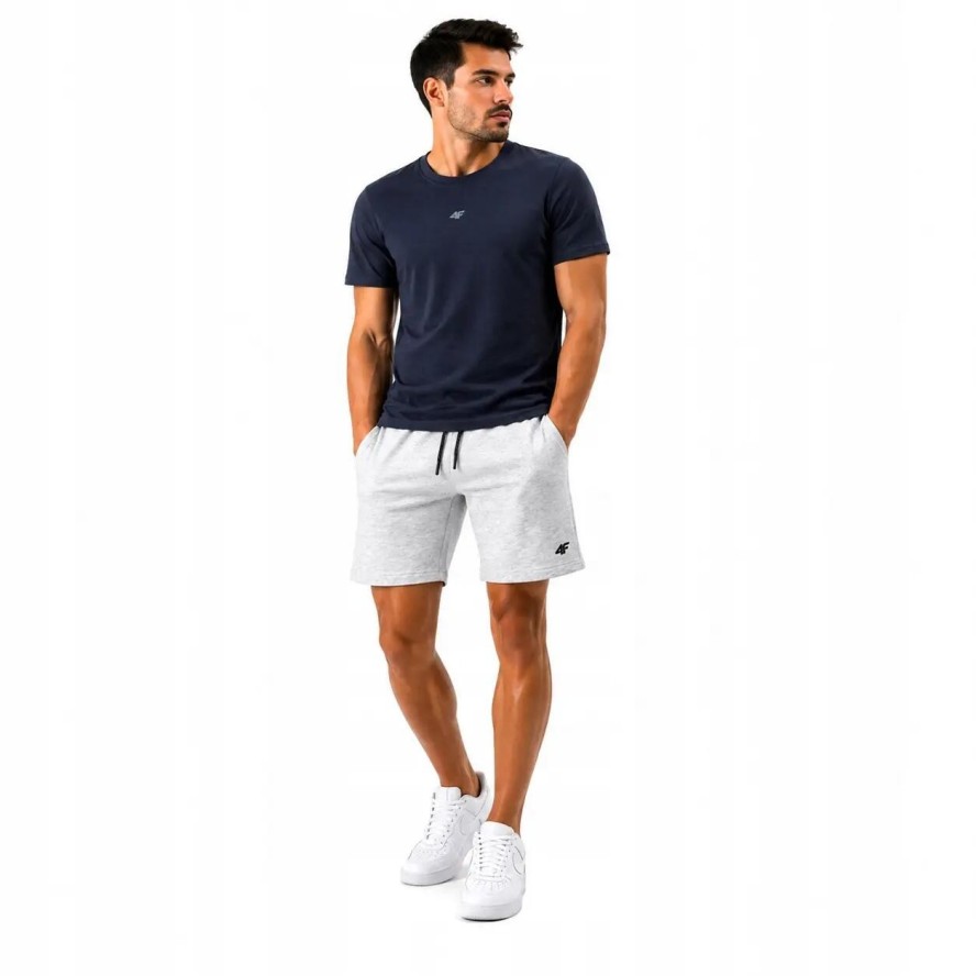 4F T-SHIRT MĘSKI + SPODENKI KOMLET ZESTAW SPORTOWY NA CO DZIEŃ XL SS26