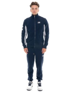 Leone 1947 Herren-Wintertrainingsanzug mit hohem Kragen und Bündchen.