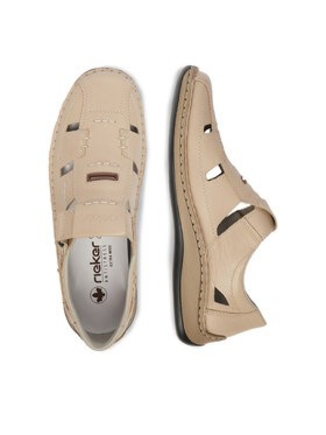 Rieker Półbuty CEO-05284-60 Beżowy jasny