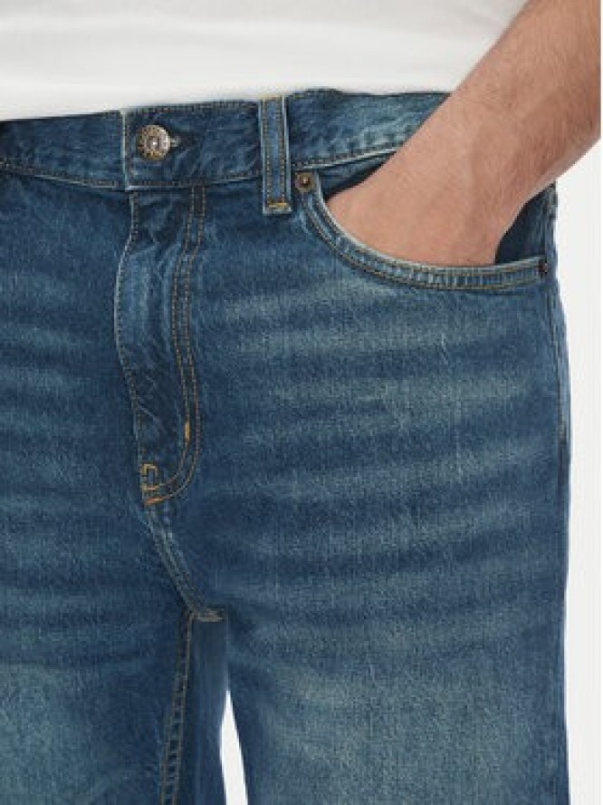 HUGO Jeansy Ash 50541564 Niebieski Slim Fit