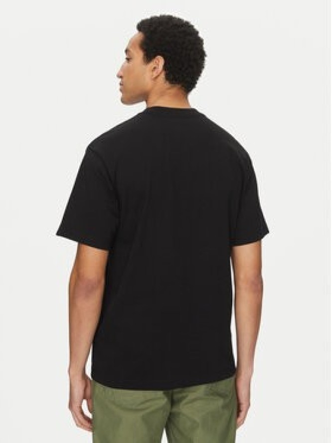 Vans T-Shirt Left Chest II VN000P1P Czarny Loose Fit