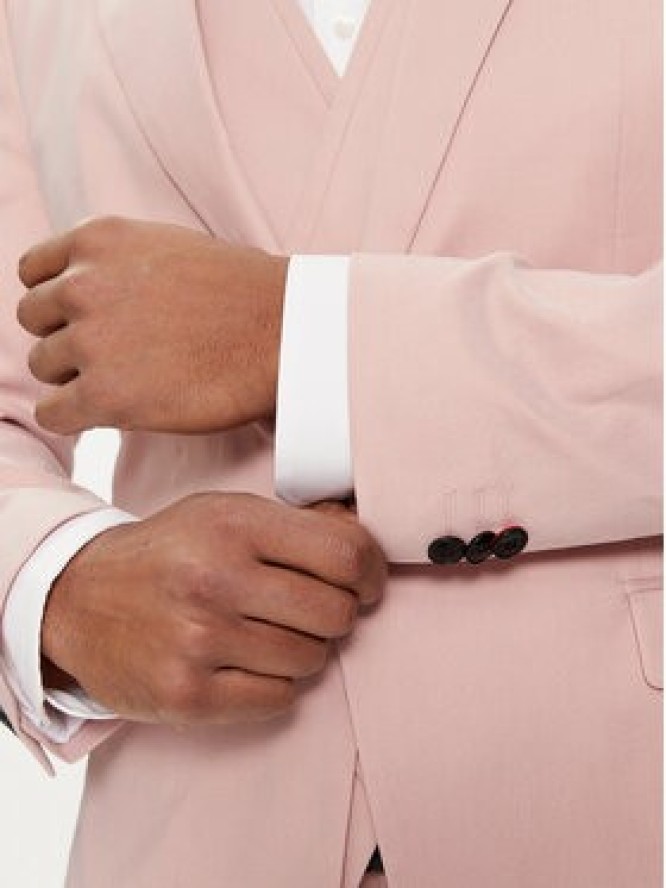 Hugo Garnitur Arti/Hesten 242 50526868 Różowy Extra Slim Fit