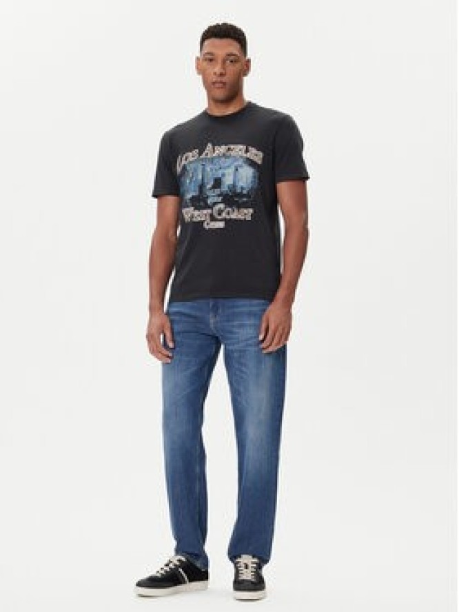 Guess Jeans Jeansy M5BA90 D002C Niebieski Tapered Fit