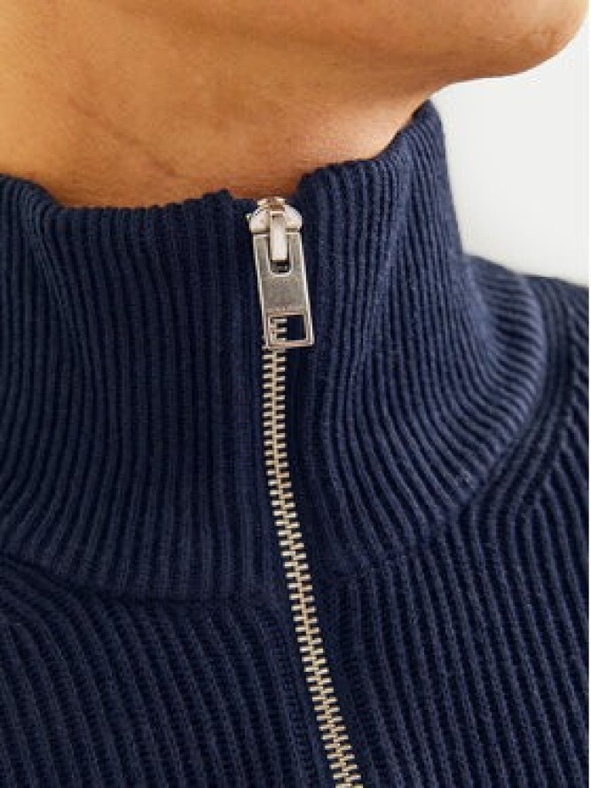 Jack & Jones Sweter Perfect 12257773 Granatowy Regular Fit