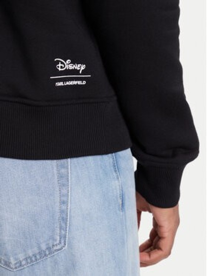 KARL LAGERFELD Bluza 705099 553930 Czarny Regular Fit