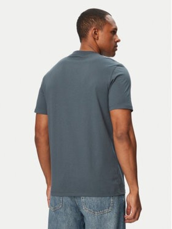 Calvin Klein Jeans T-Shirt LV04RG837G Granatowy Regular Fit