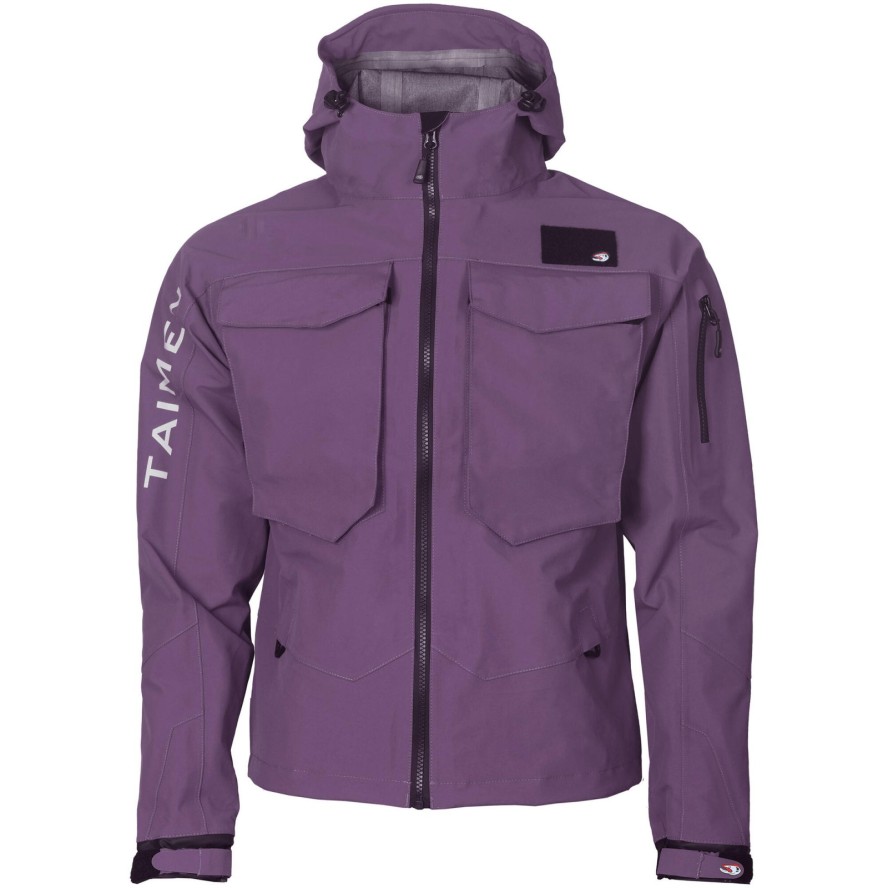 Kurtka wędkarska do brodzenia Taimen Ponoy Wading Jacket - Plum