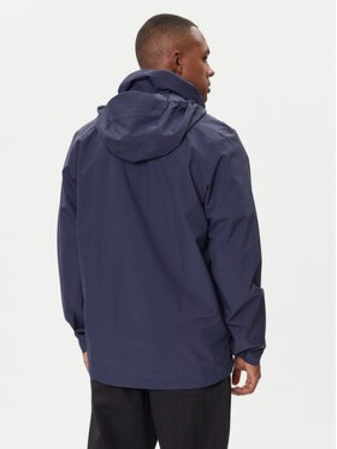 adidas Kurtka przeciwdeszczowa Multi Essentials 2L Rain JY0477 Granatowy Regular Fit