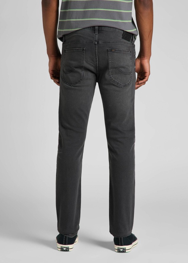 LEE LUKE MĘSKIE SPODNIE JEANSOWE GREY WORN L719PCDI 112319708