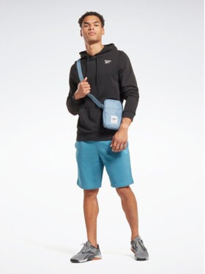 Reebok Bluza Identity Logo HA9273 Czarny Regular Fit