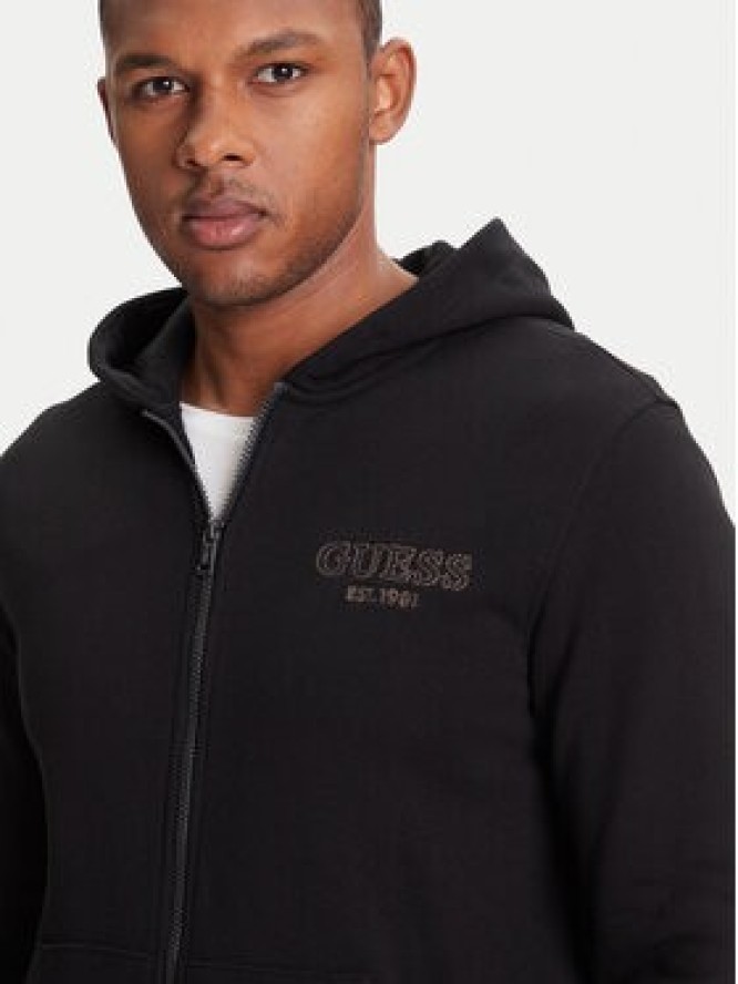 Guess Bluza M5YQ48 KCN01 Czarny Regular Fit