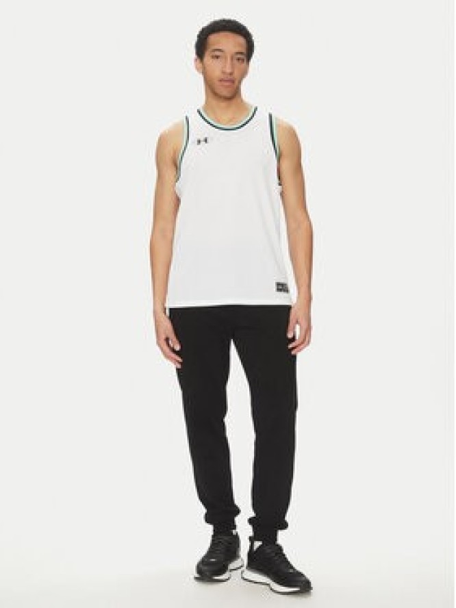 Under Armour Tank top Zone Pro 6000370 Biały Loose Fit