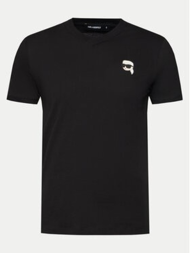 KARL LAGERFELD T-Shirt 755021 552224 Czarny Regular Fit