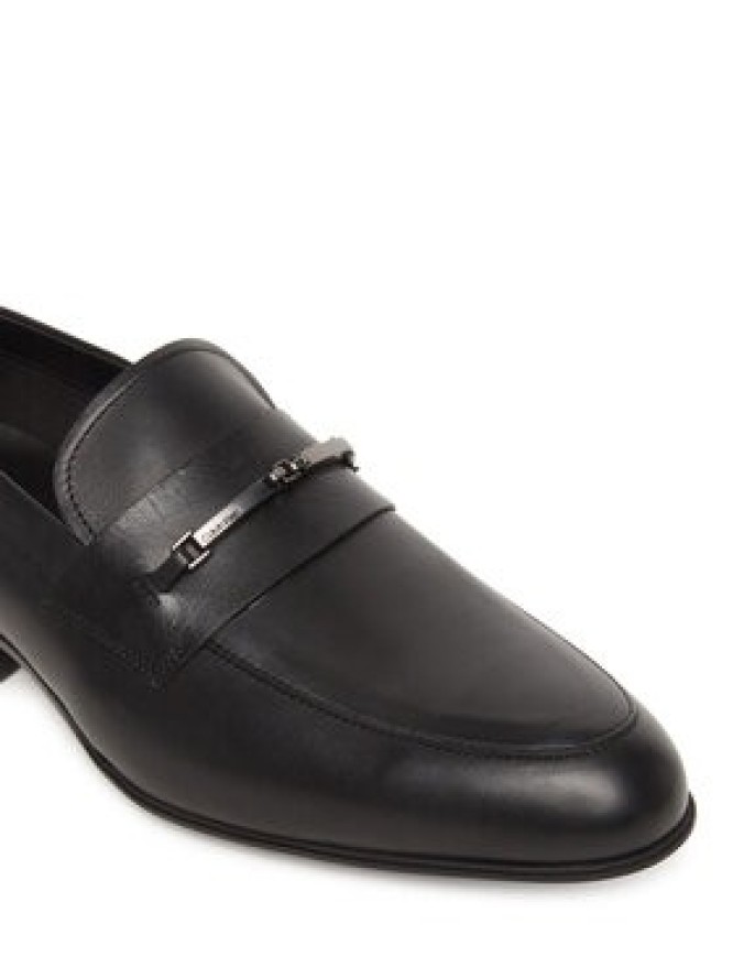 Calvin Klein Półbuty Almond Moccasin W/ Bit HM0HM01884 Czarny