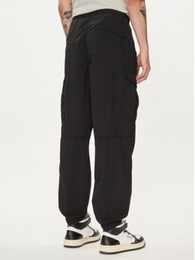 Gap Spodnie materiałowe 487058-00 Czarny Relaxed Fit