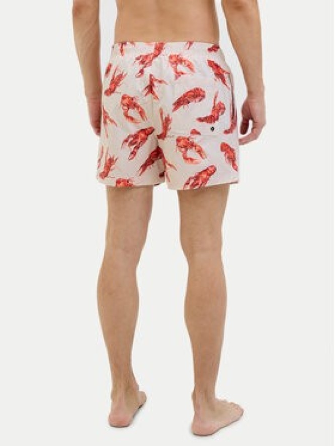 Jack & Jones Szorty kąpielowe Maui 12272809 Beżowy Regular Fit