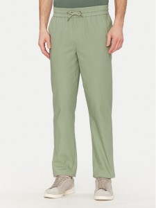 Blend Spodnie materiałowe 20718408 Zielony Regular Fit