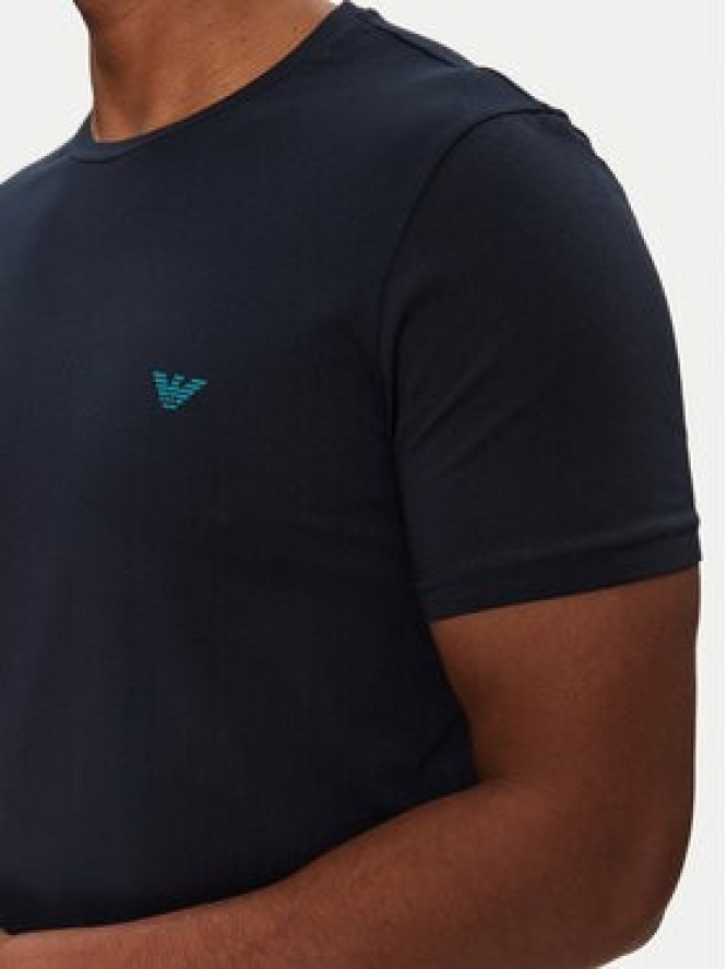 Emporio Armani Underwear Komplet t-shirtów EM000391 AF10776 MB143 Granatowy Regular Fit
