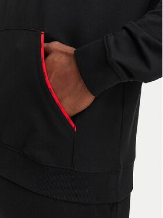 HUGO Bluza Noah 50566164 Czarny Regular Fit