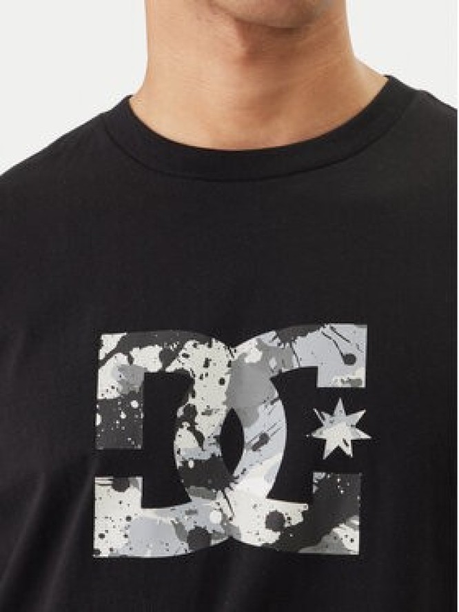 DC Shoes T-Shirt Star Filled EDYZT04348 Czarny Regular Fit