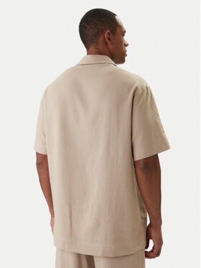 Emporio Armani Koszula EM000593 AF20590 U6213 Beżowy Regular Fit