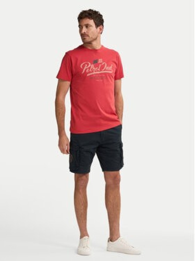 Petrol Industries T-Shirt M-1050-TSR600 Czerwony Regular Fit