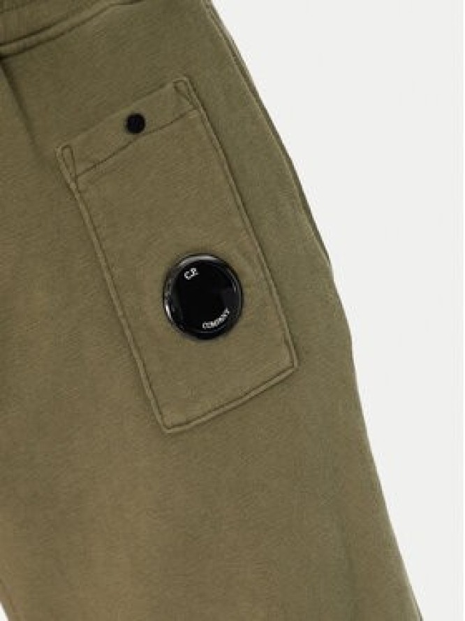 C.P. Company Szorty sportowe 18CMSB268A110337O Zielony Relaxed Fit