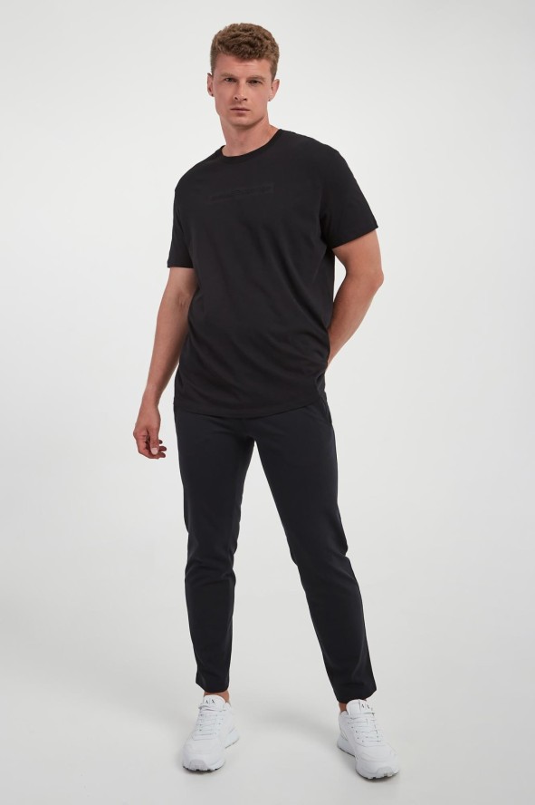 T-shirt męski z logo ARMANI EXCHANGE