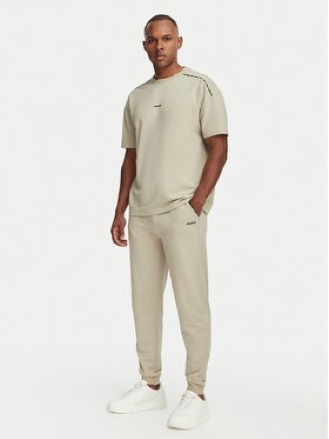 HUGO T-Shirt Noah 50566159 Beżowy Regular Fit