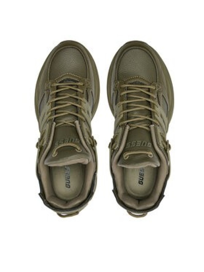 Guess Sneakersy Belluno Low FMTBEL ELE12 Khaki
