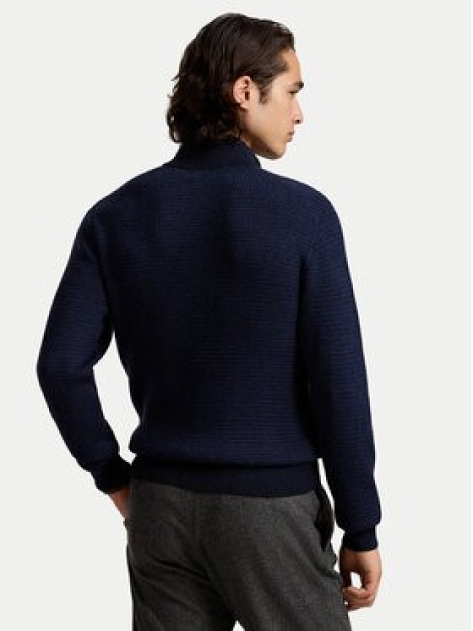 Polo Ralph Lauren Sweter 710948865003 Granatowy Regular Fit
