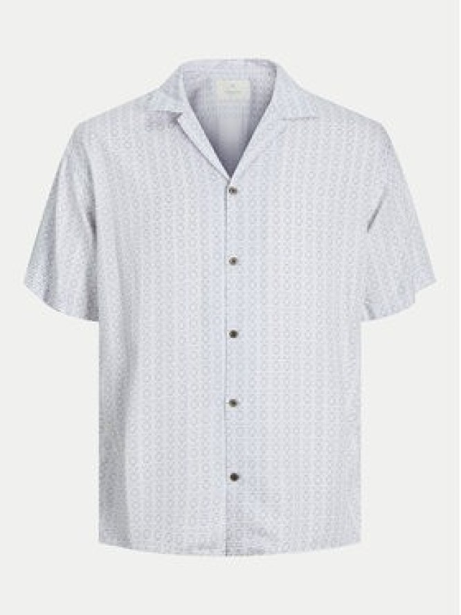 Jack & Jones Koszula Caaron 12255859 Niebieski Relaxed Fit