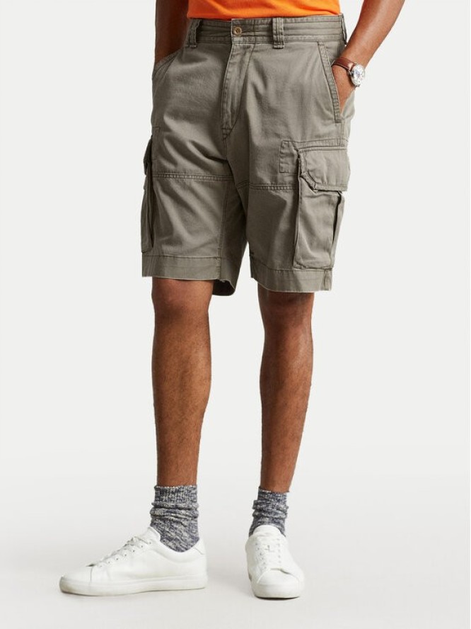 Polo Ralph Lauren Szorty materiałowe 710548502003 Khaki Classic Fit
