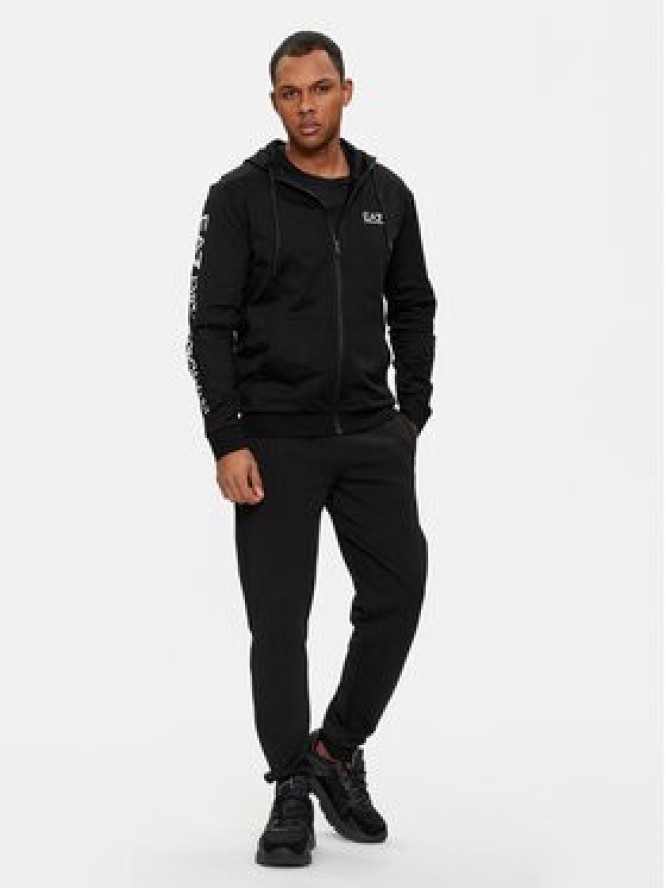 EA7 Emporio Armani Bluza 7M000568 AF13512 MC001 Czarny Regular Fit