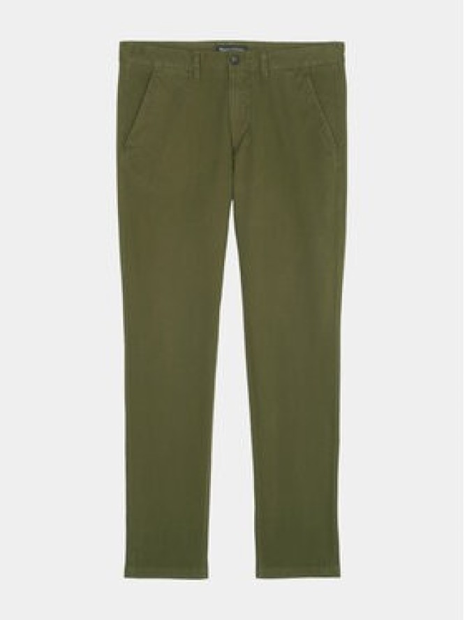 Marc O'Polo Chinosy 421 0029 10044 Zielony Shaped Fit