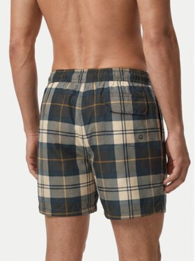 Barbour Szorty kąpielowe Staple MSW0065TN51 Zielony Regular Fit
