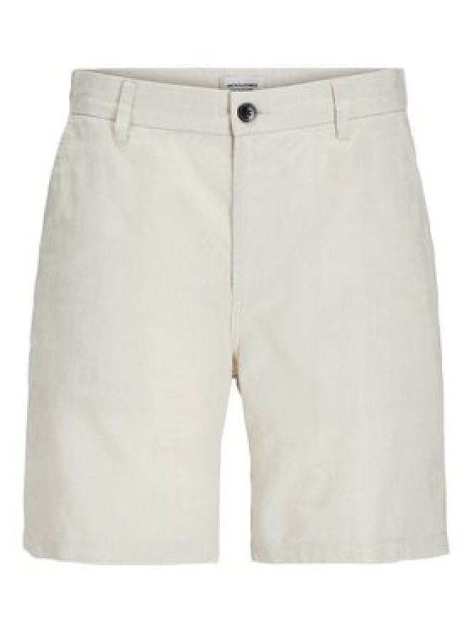 Jack & Jones Szorty materiałowe Stace Summer 12248627 Beżowy Regular Fit