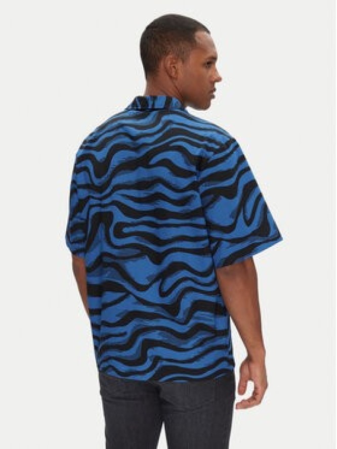 HUGO Koszula Eligino 50539143 Niebieski Relaxed Fit