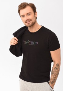 Czarny t-shirt T-MOOVO