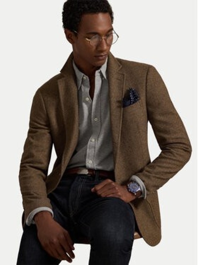 Polo Ralph Lauren Koszula 710654408 Szary Regular Fit